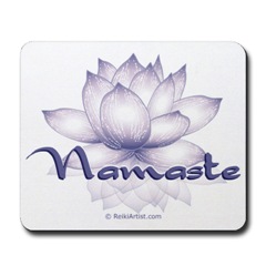 Namaste Purple Lotus